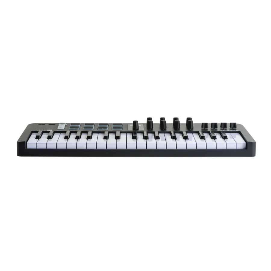 ARTURIA Minilab 37 USB / MIDI Controller Keyboard, Sort