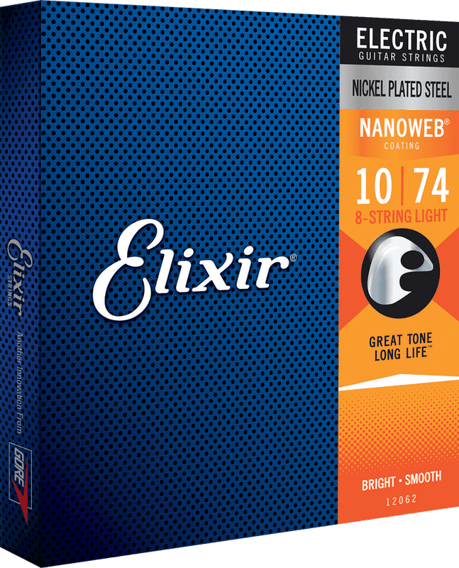 Elixir 12062 8-String 10-74 Light