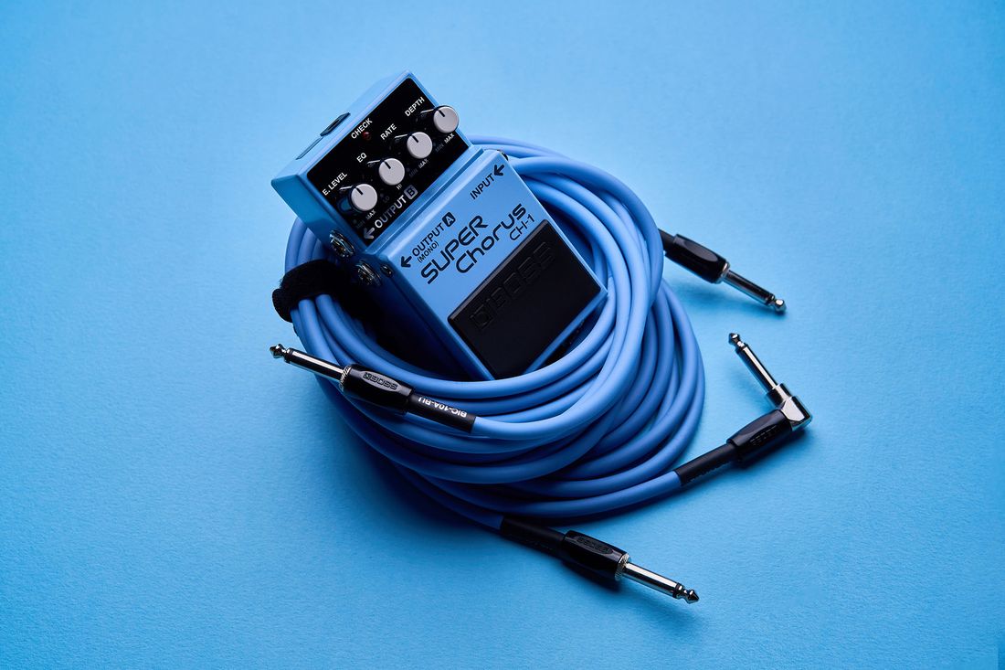Boss BIC-10A-BU Instrumentkabel, 3M, Blå