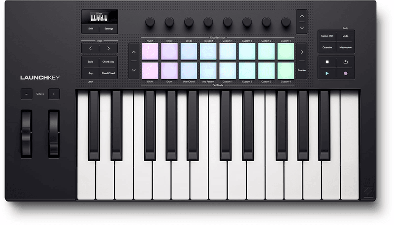 Novation LaunchKEY 25 MK4, USB/MIDI kontroller
