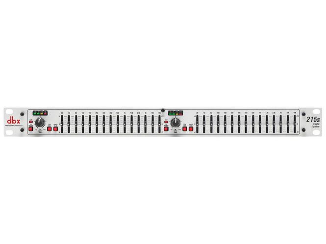 Hovedbilde DBX 215 Grafisk Equalizer, 2 x 15 bånd