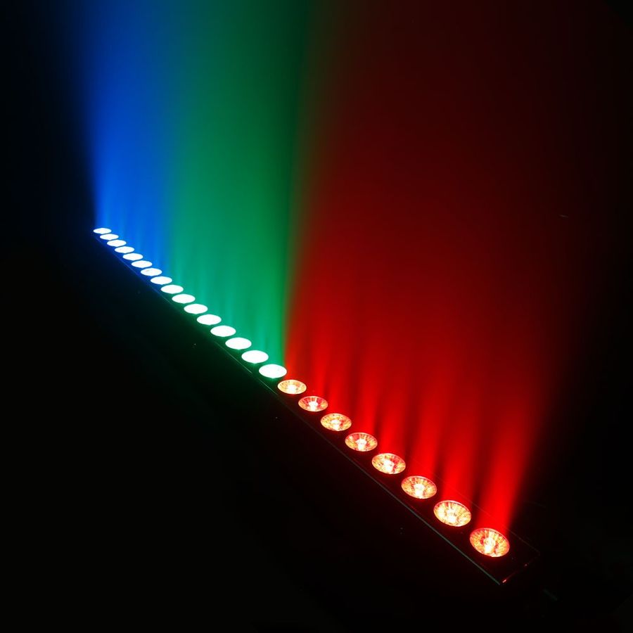 Cameo TRIBAR 400 IR - 24 x 3 W TRI LED Bar in Black Housing with IR Remote Control
