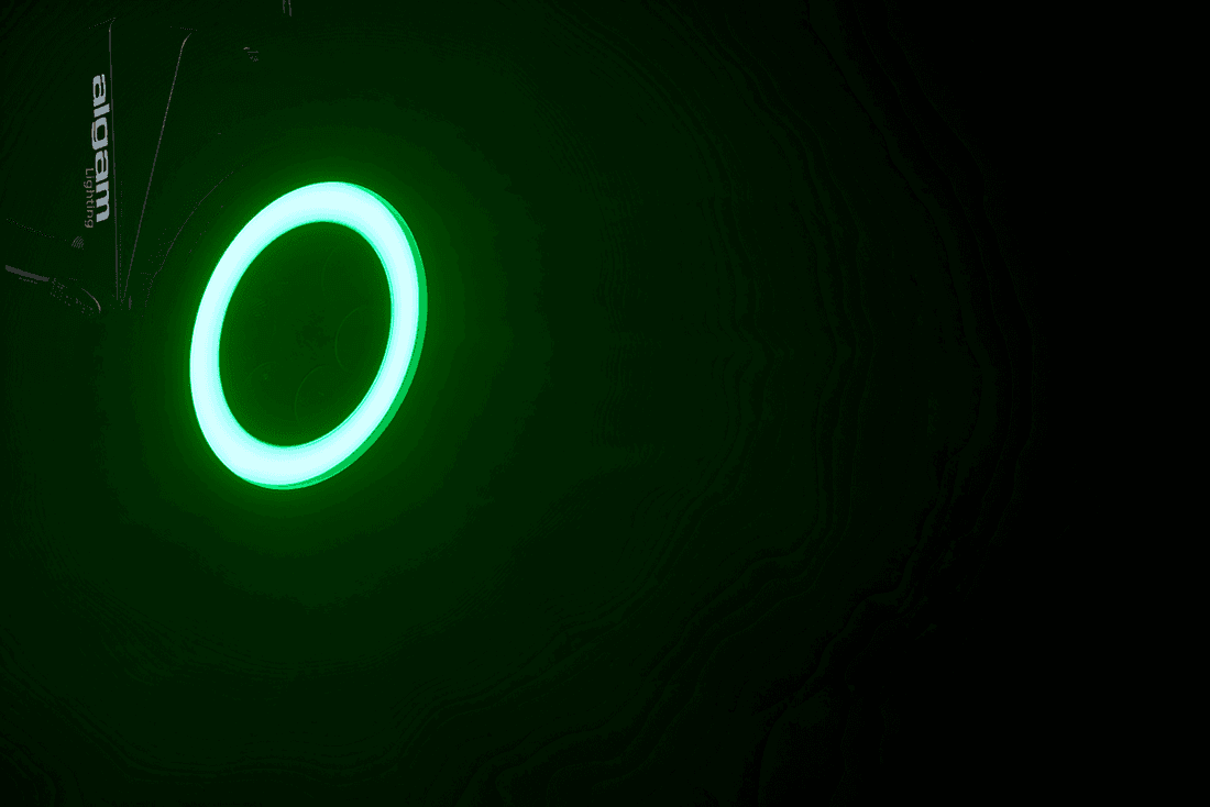 Algam Lighting PAR WASH 76 RING 7 x 6W LED m/RGB LED Ring
