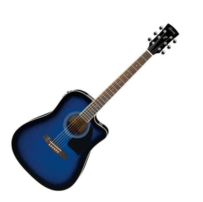 Hovedbilde Ibanez PF15ECE-TBS Westerngitar med preamp
