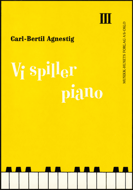 Hovedbilde Vi spiller piano 3 - Agnestig