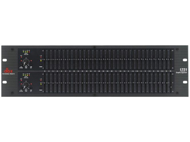 Hovedbilde DBX 1231 Grafisk Equalizer, 2 x 31 bånd