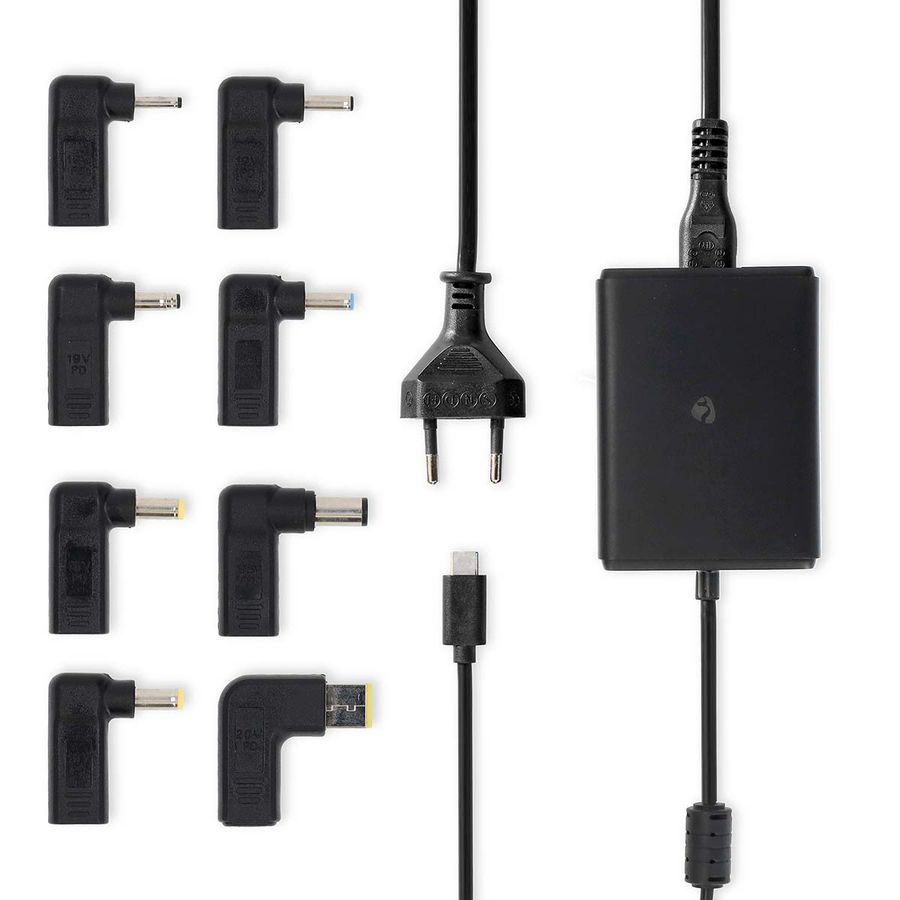Nedis Notebook Adapter, 100W, 5/9/12/15/20V DC, 3.0/5.0 A