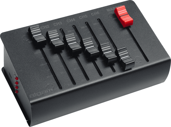 Hovedbilde Algam Lighting DMX6-Plus, 6 kanals DMX kontroller / Lysmikser