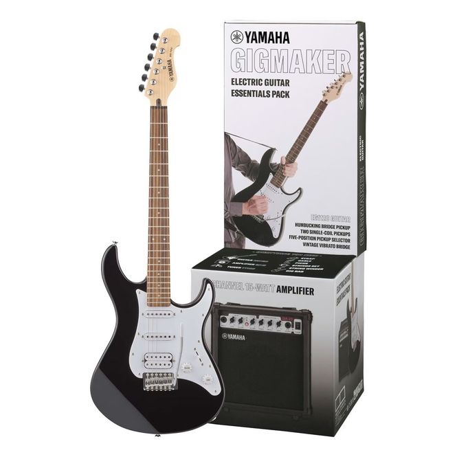 Hovedbilde Yamaha EG112GP II Gigmaker, Komplett Gitarpakke, Sort