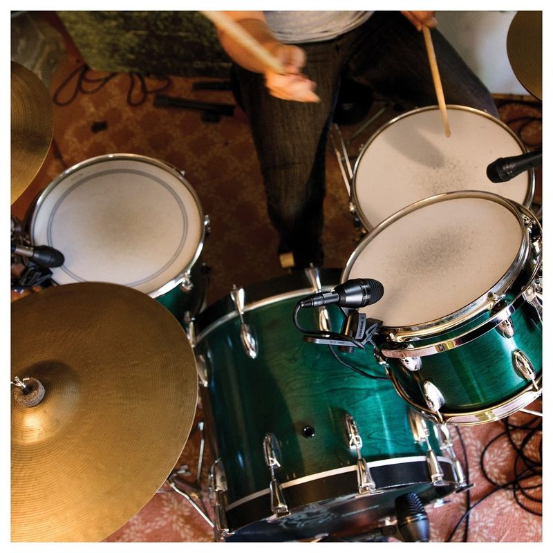 Shure PGA DRUMKIT7, komplett trommekoffert med 7 mikrofoner og kabling