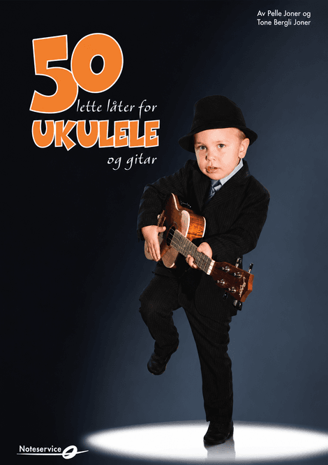 Hovedbilde 50 lette låter for ukulele og gitar - Joner