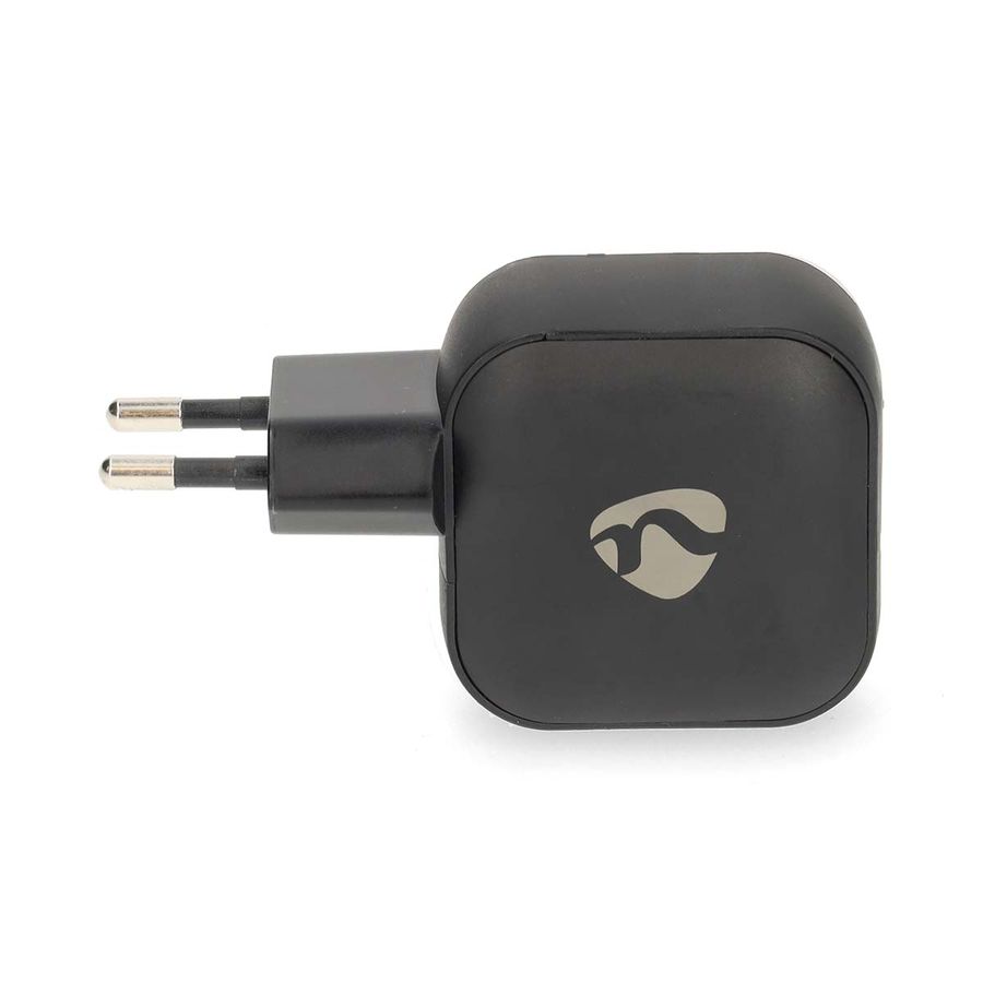 Nedis 45W 2 x USB-C lader med Hurtigladefunksjon