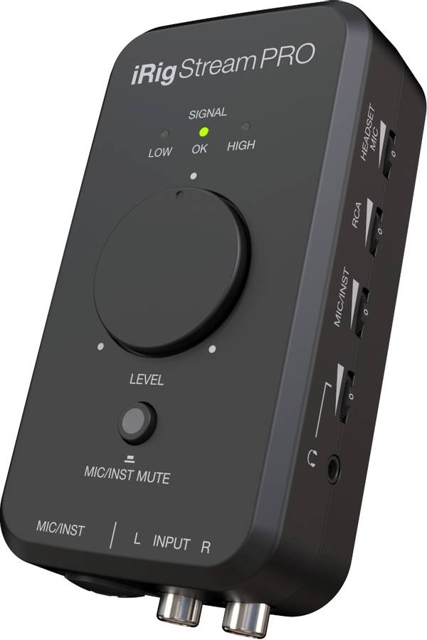IK Multimedia iRig Stream Pro Lydkort for streaming og podcast