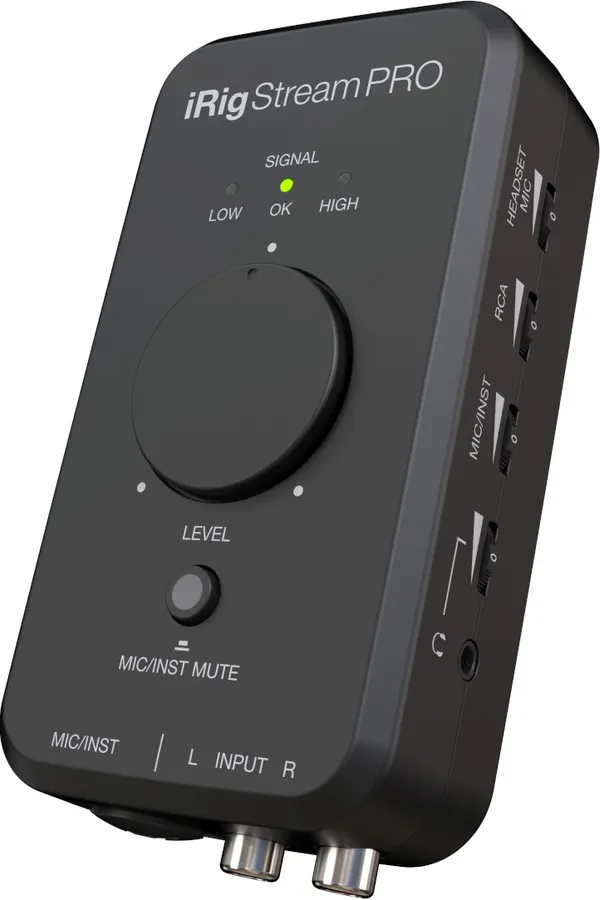 IK Multimedia iRig Stream Pro Lydkort for streaming og podcast