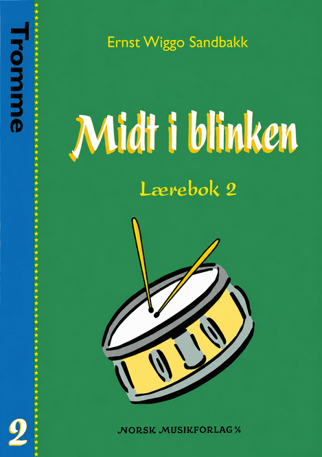 Hovedbilde Midt i Blinken: Trommer Lærebok 2 - Sandbakk