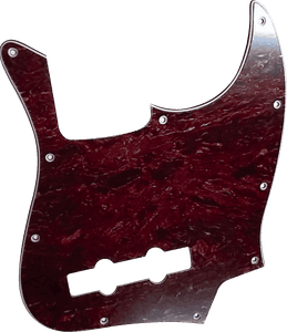 Hovedbilde Yellow Parts EZ2102T – Pickguard Tortoise for Jazz Bass