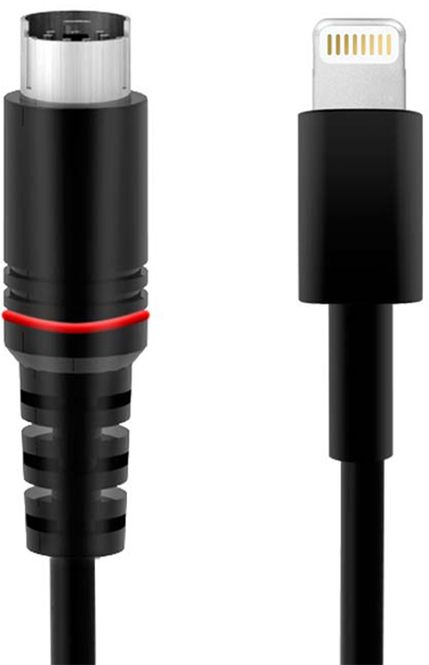 Hovedbilde IK Multimedia Lightning til Mini-DIN kabel (60 cm)