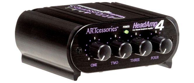Hovedbilde ART HeadAmp4 – 4-kanals hodetelefonforsterker for opptil 8 hodetelefoner
