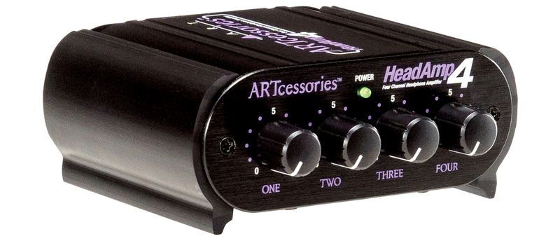 ART HeadAmp4 – 4-kanals hodetelefonforsterker for opptil 8 hodetelefoner