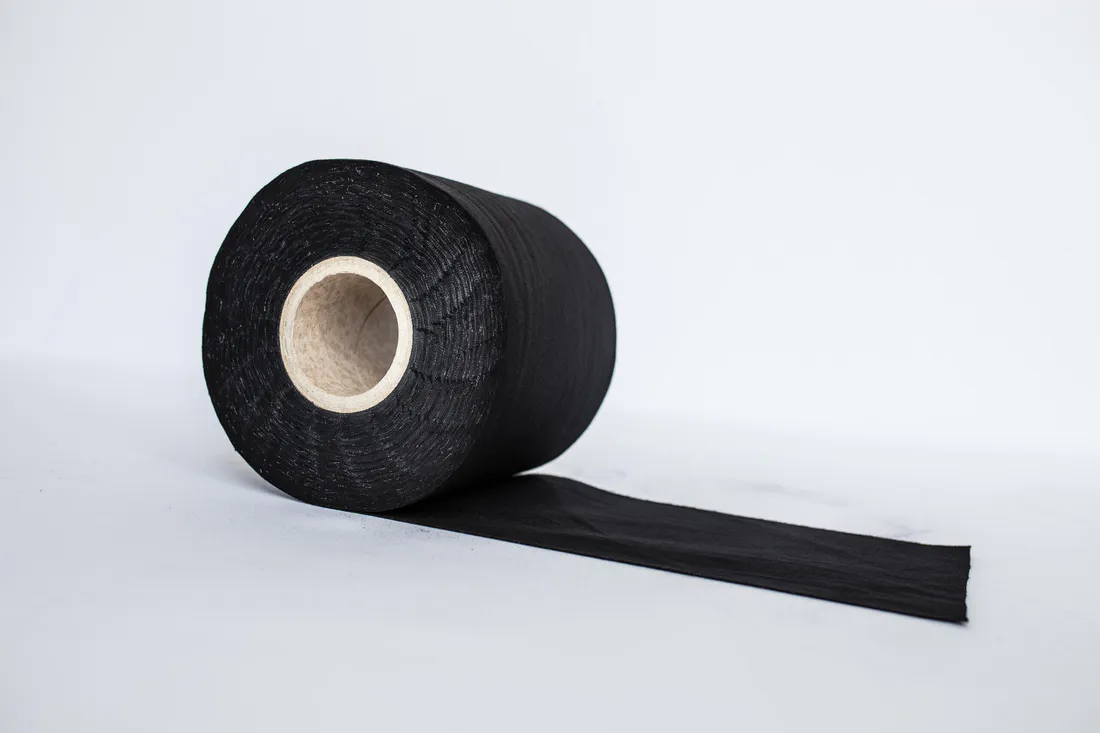 KAGU Scenefront på rull, Sort, 100cm bred, 25m