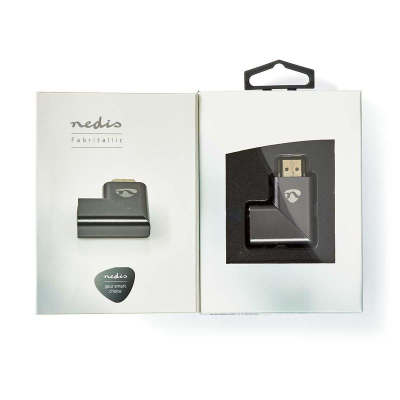 Nedis HDMI adapter, Vinklet Høyre, 4K@60Hz