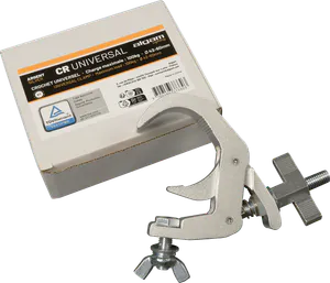 Hovedbilde Algam CR UNIVERSAL clamp for 42-60mm r&oslash;r, 100kg, Silver