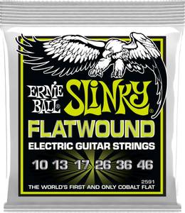 Hovedbilde Ernie Ball EB-2591 Flatwound Slinky 010 - 046 Regular Slinky