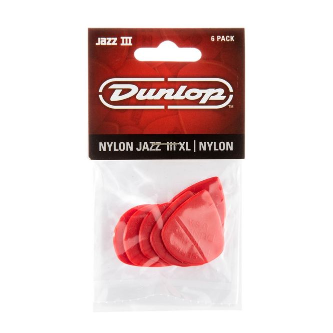 Hovedbilde Dunlop 47PXLN Nylon Jazz III XL - 6-pack