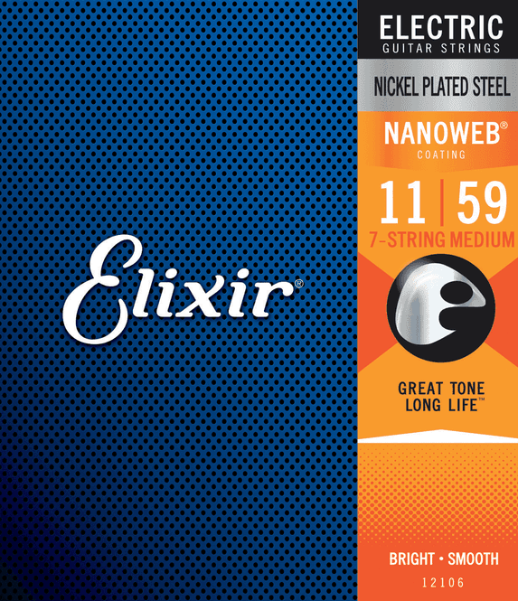 Hovedbilde Elixir 12106 7-String 11-59 Medium