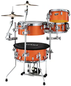 Hovedbilde Tama Cocktail Jam 16" Kit – Bright Orange Sparkle – m/ stativer og bagger – CJB46C-BOS