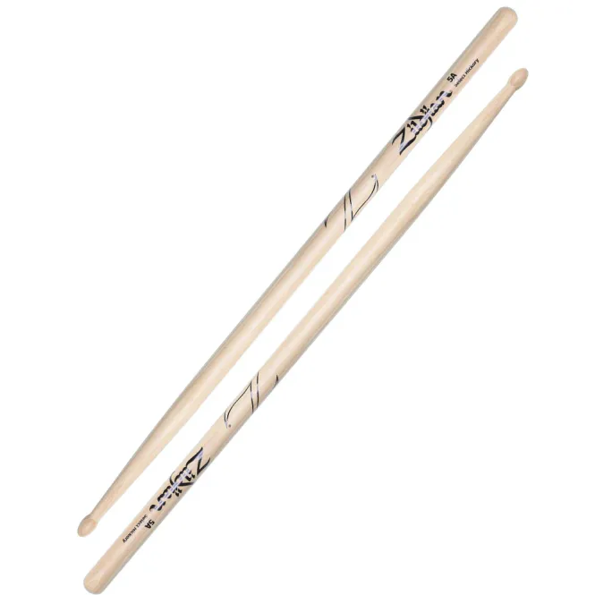 Hovedbilde Zildjian 5A Hickory Drumsticks Wood Tip