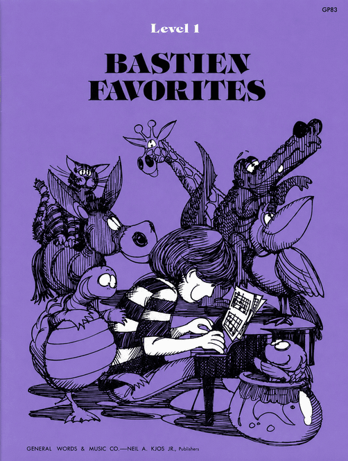 Hovedbilde Bastien Favorites Level 1 - Bastien