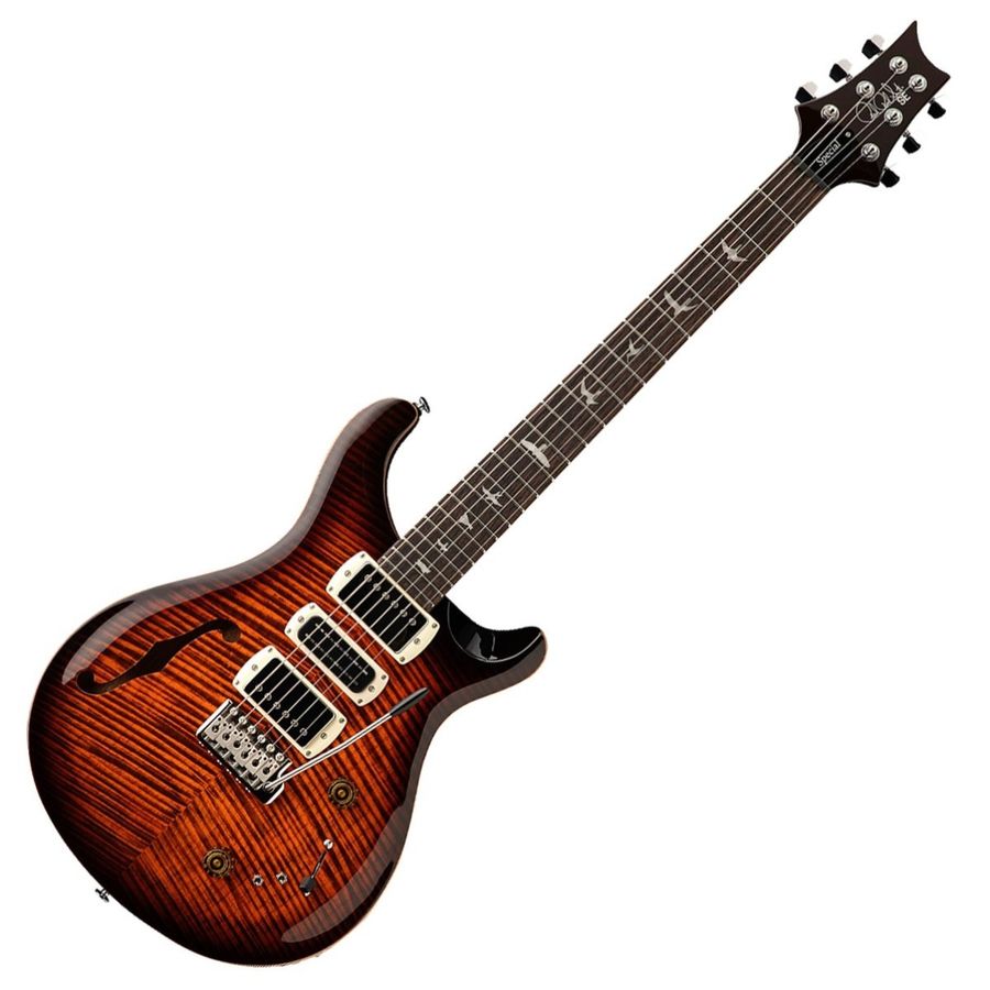 PRS SE Special Semi Hollow Orange Tiger Smokeburst