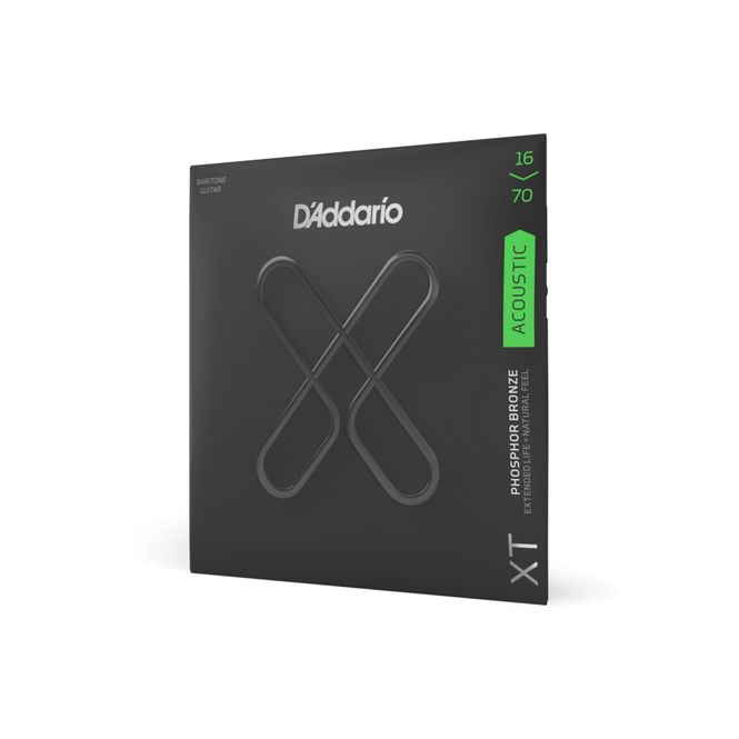 Hovedbilde D'addario XTAPB1670 XT Baritone Phosphor Bronze 016-070