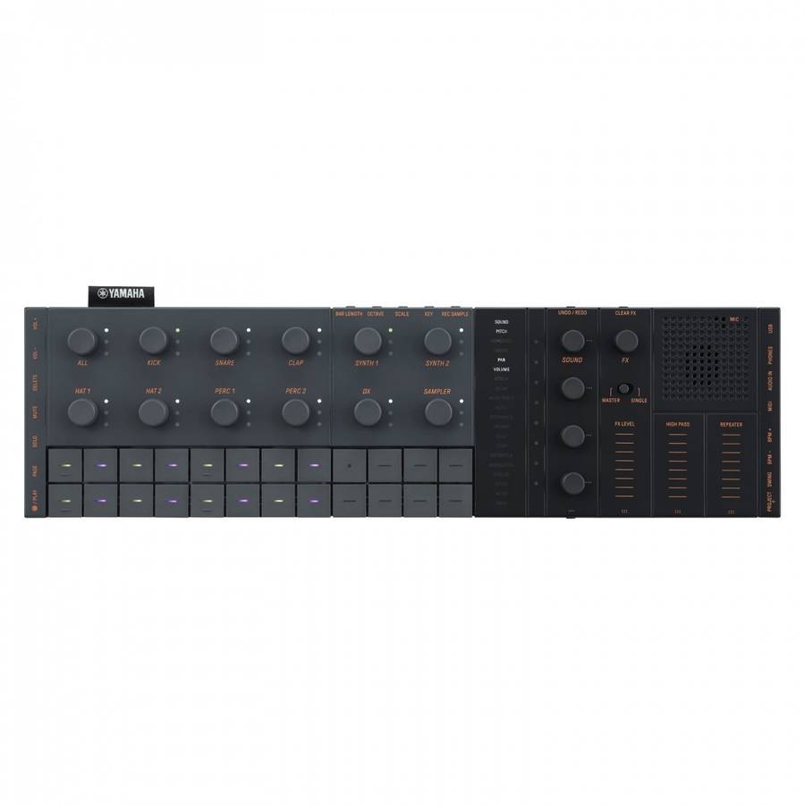 Yamaha SEQTRAK, Compact music production station, Black